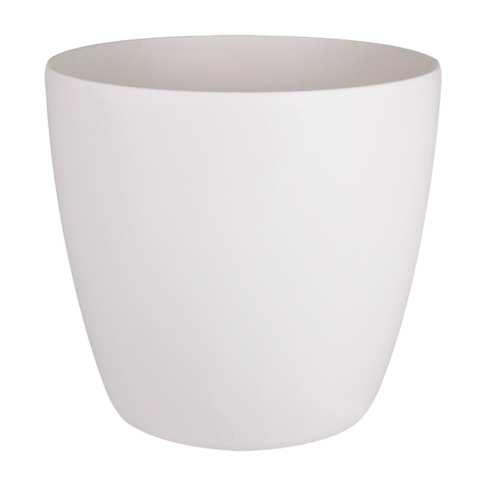 Ümbrispott Brussels ratastega Ø 35 cm, valge