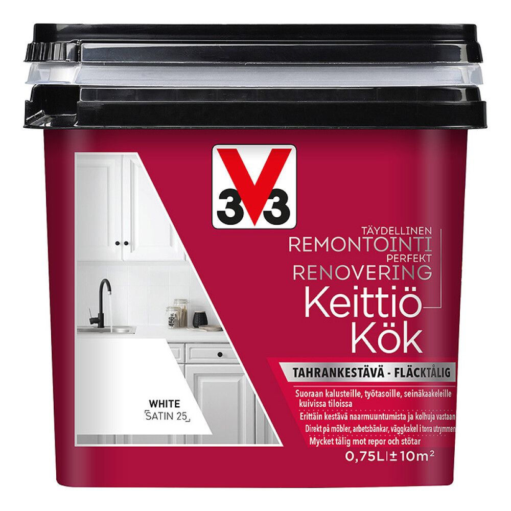 Köögivärv V33 Keittiö valge