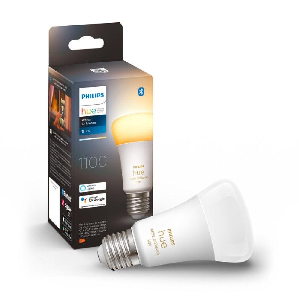 LED-nutilamp Philips Hue White ambiance 11 W E27