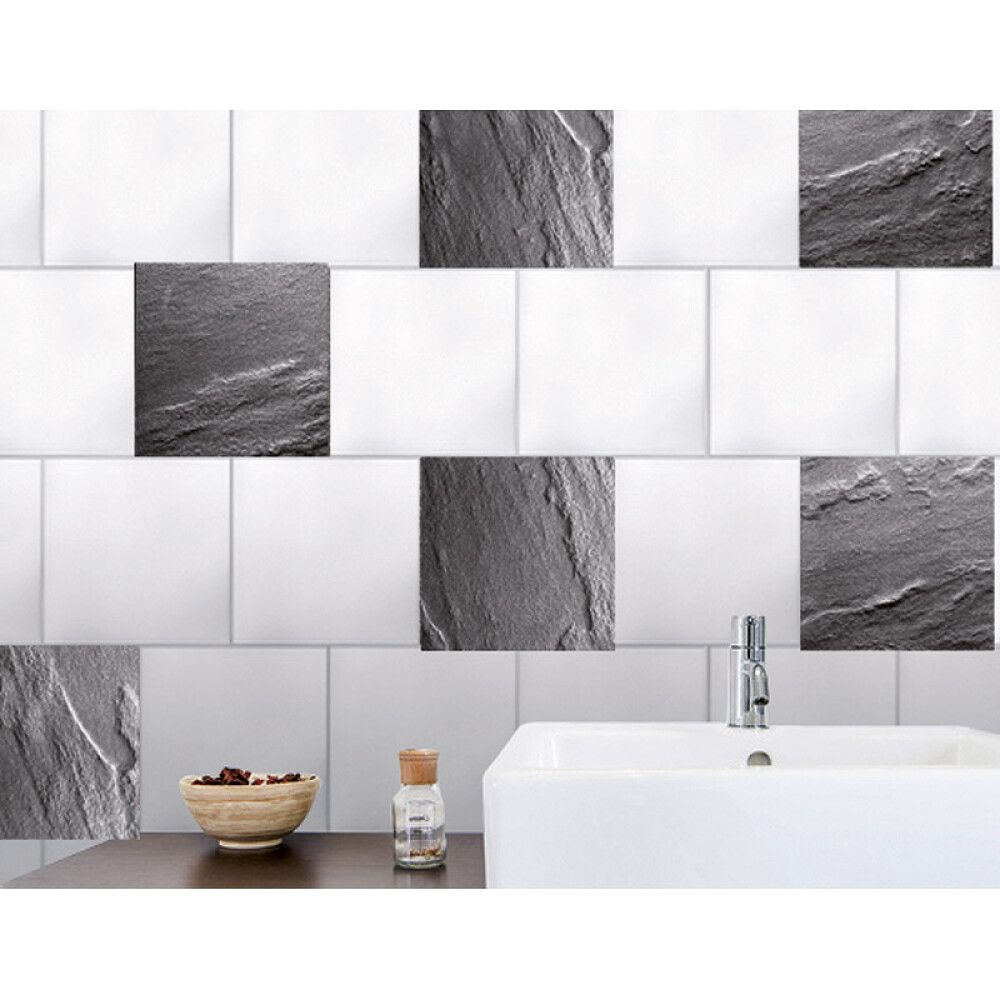 Sisustuskleebis Plage Kivi 15 x 15 cm