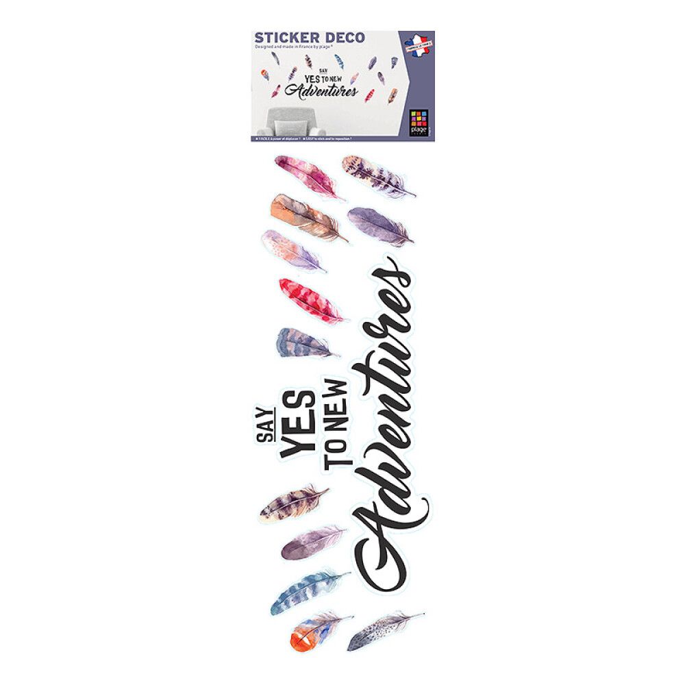 Posterkleebis Plage Uus seiklus