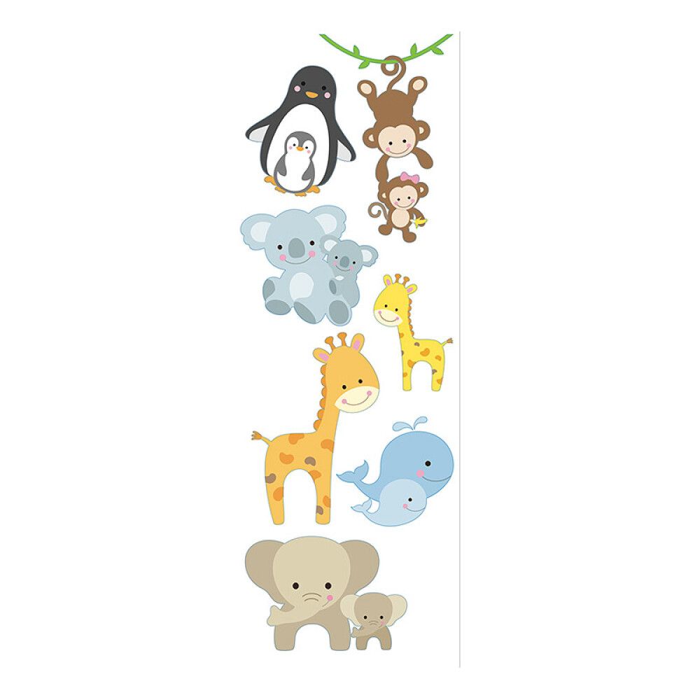 Posterkleebis Plage Loomalapsed