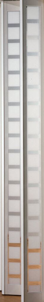 Lisalamell voldikukse New Generation valge/satiin- akrüül