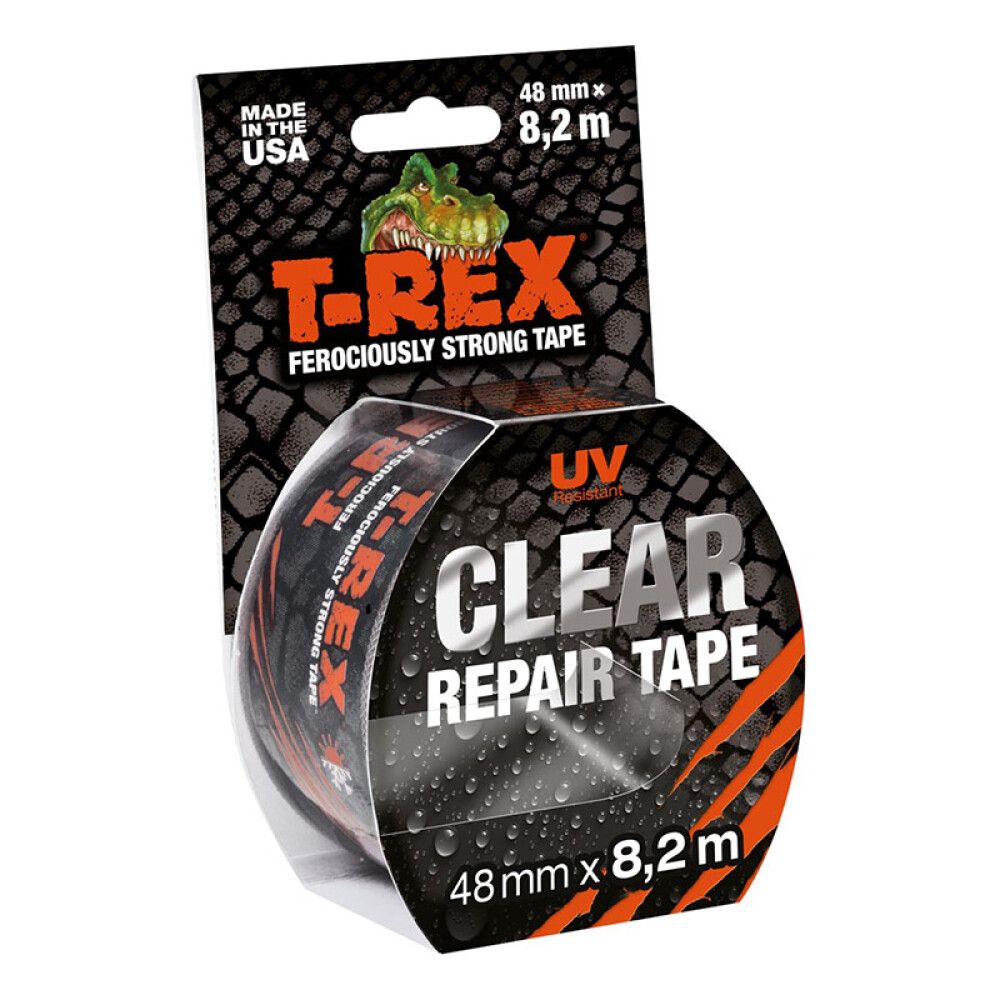 T-Rex teip 8,2 m x 48 mm, läbipaistev