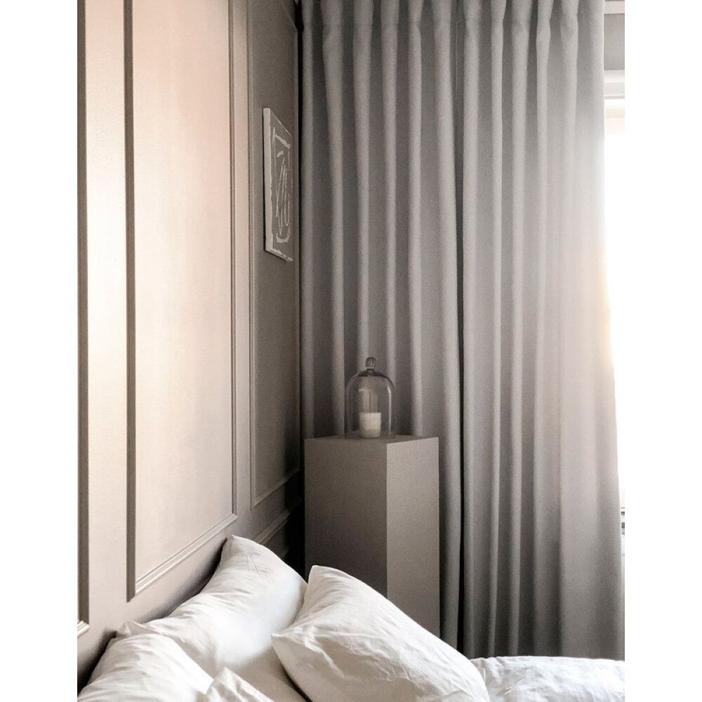 Pimendav kardin Hasta Dokie 132 x 250 cm, looduslik valge