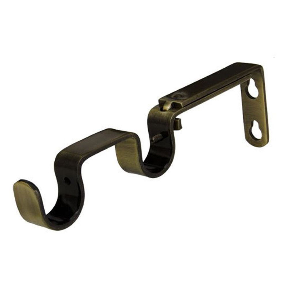 Seinakandur 2-osaline 16/19 cm, antiikmessing