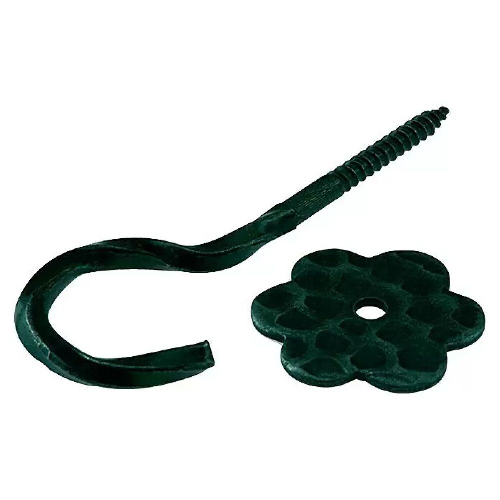 Konks rustikaalne/must 100 mm