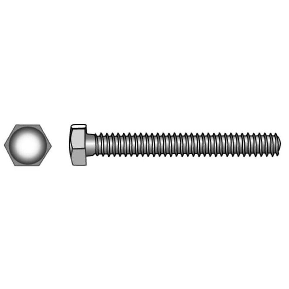 Polt kuuskant DIN933 A4 M5 x 40 mm