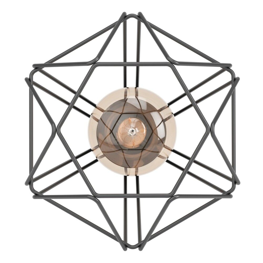 Lauavalgusti Eglo Tarbes, must