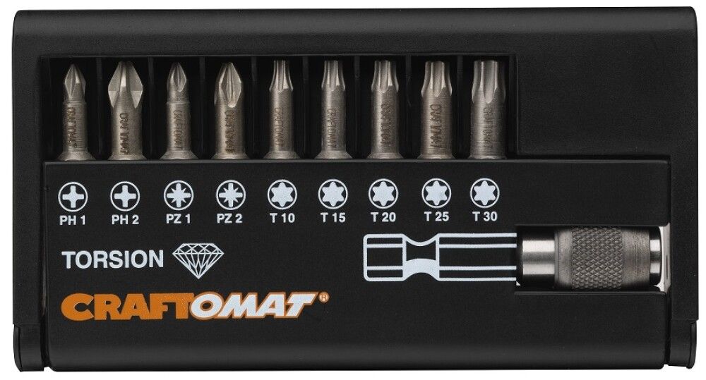 Otsikute komplekt Craftomat Diamont PH/PZ/TX 10-osaline
