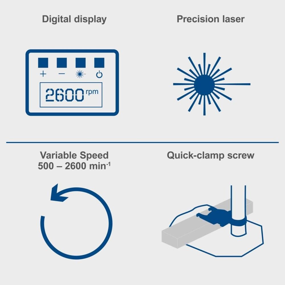 Lauapuurpink Scheppach DP 55