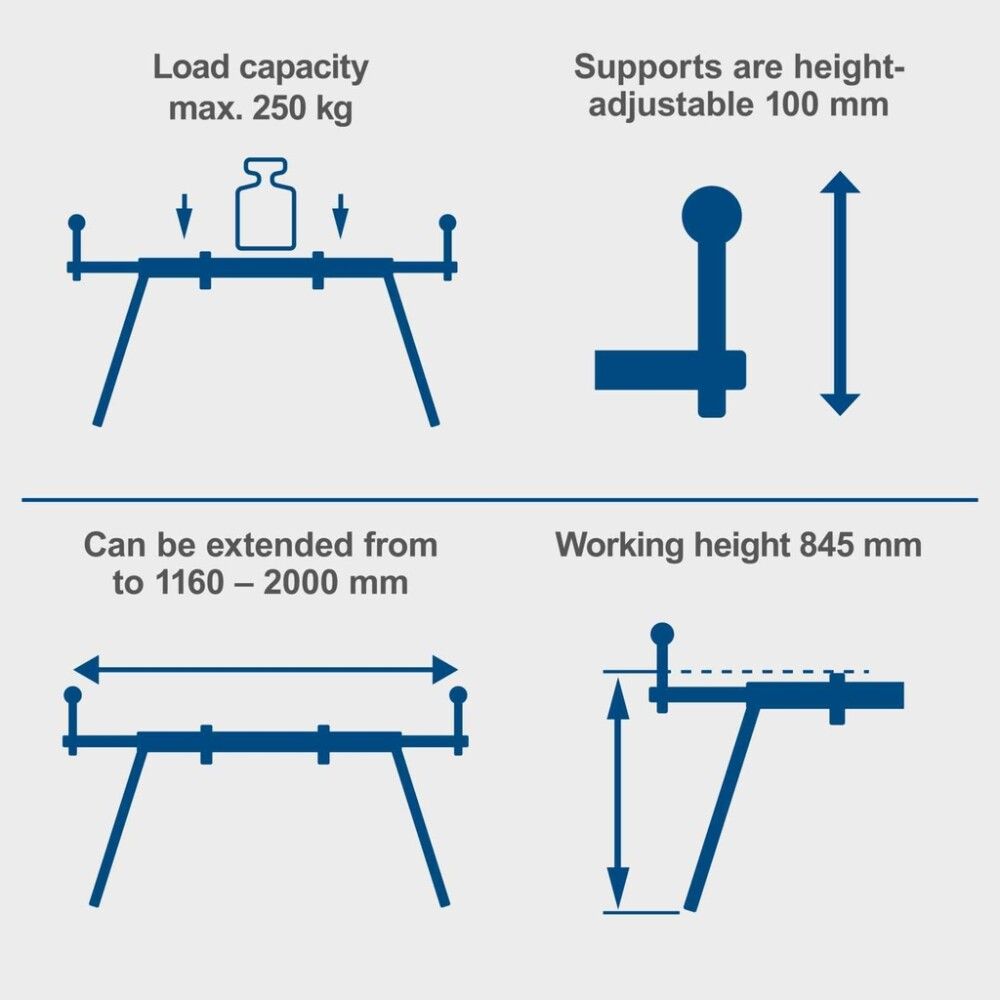 Universaalne miiusaelaud Scheppach UMF 2000