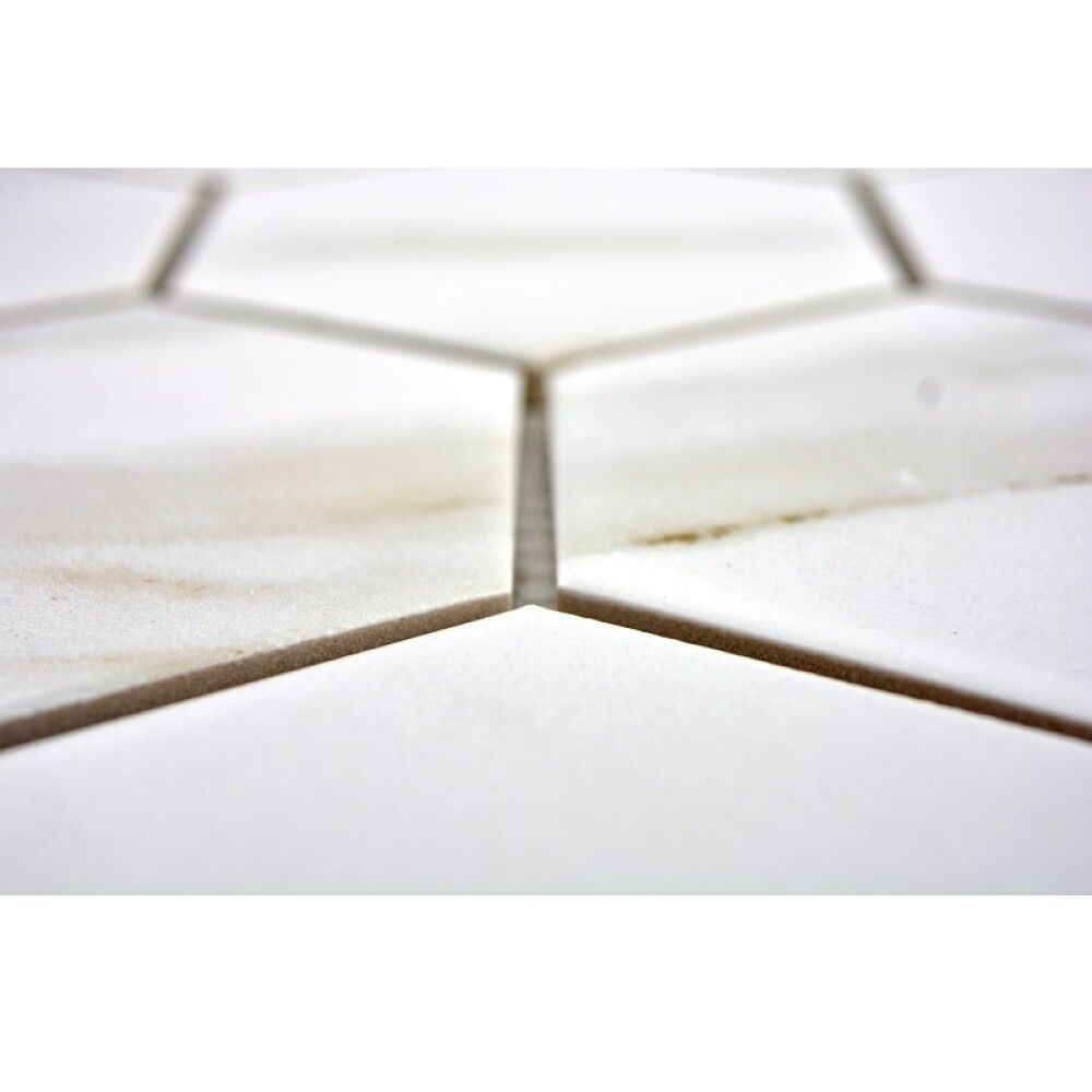 Mosaiik Fliesen Hexagon Calacatta