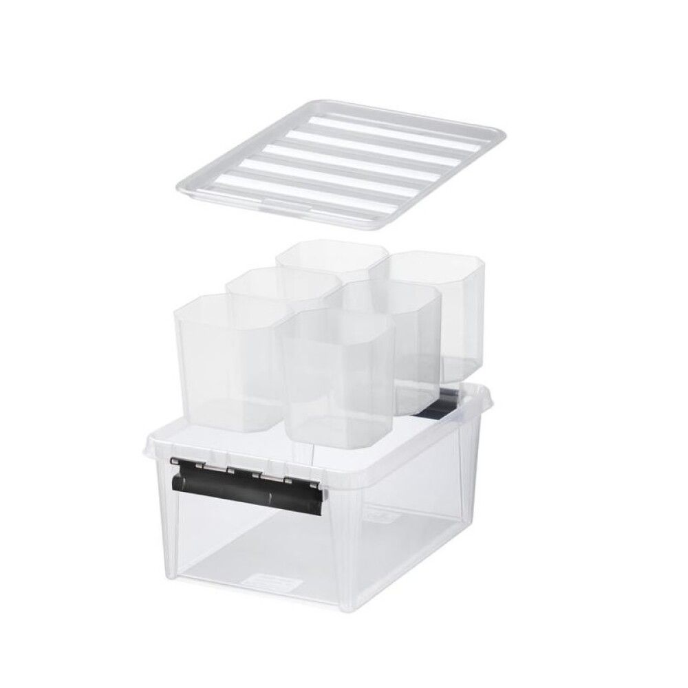 Säilituskast Smartstore 14 l + 6 siseosa