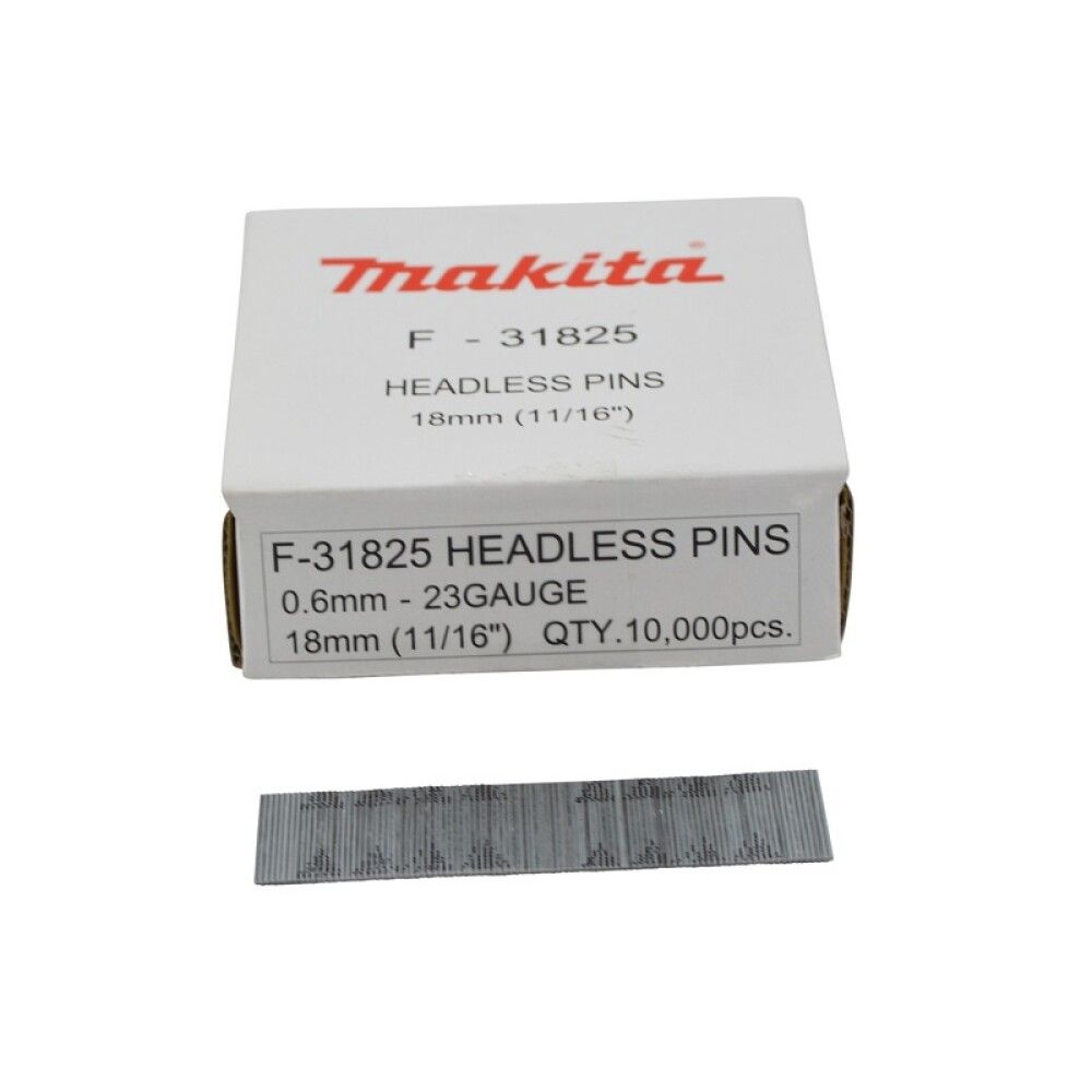 PIN naelad Makita 0,6 x 35 mm 23ga 10000 tk