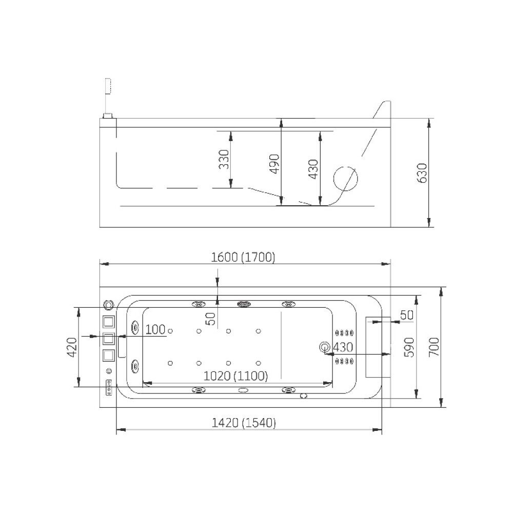 Mullivann Camargue Skärgård Skaraborg Exclusive 160 cm