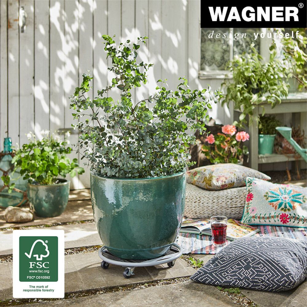 Lillepoti alus Venezia 38 cm, antratsiit