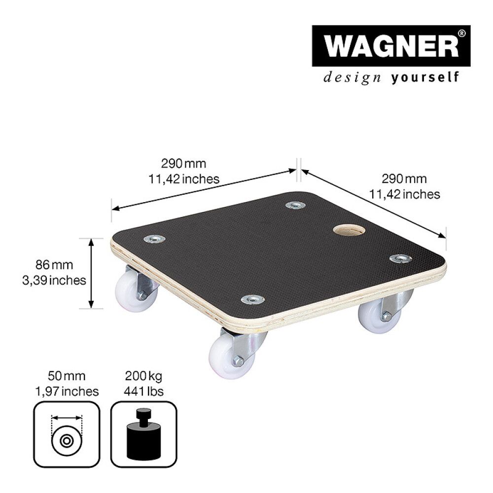 Lillepoti alus Maxigrip 29 x 29 cm