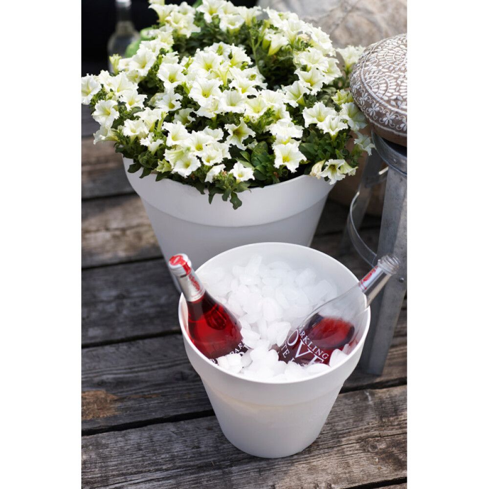 Õuepott Loft Urban Ø 25 cm, tumehall