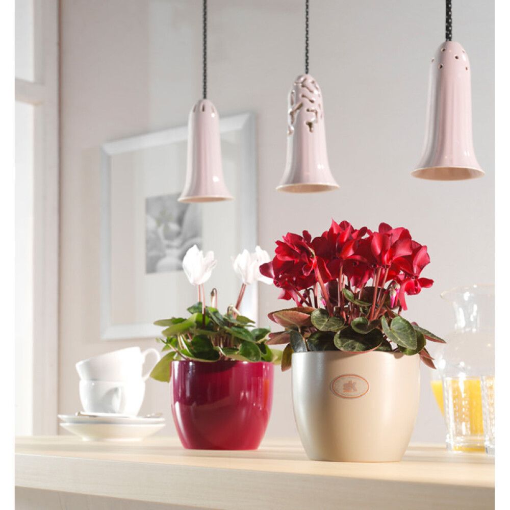 Ümbrispott Soendgen Basel Fashion Ø 16 cm, must