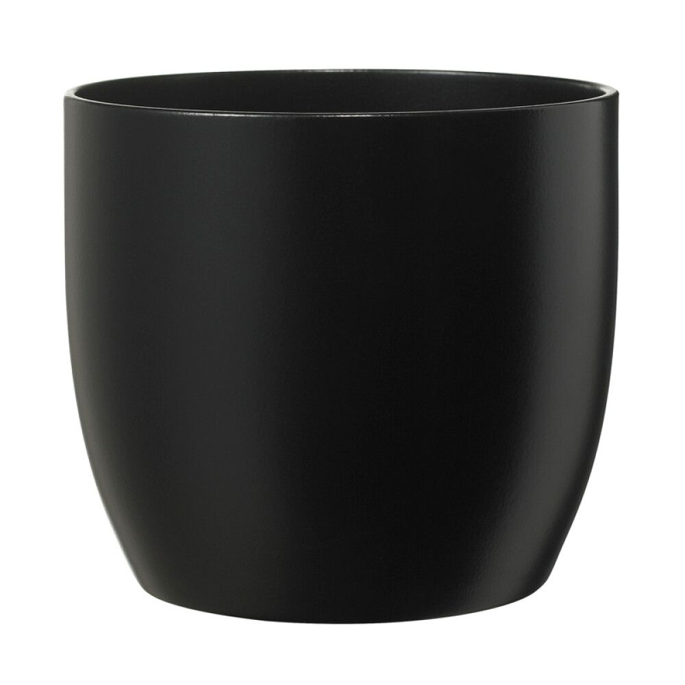 Ümbrispott Basel Fashion Ø 19 cm, must