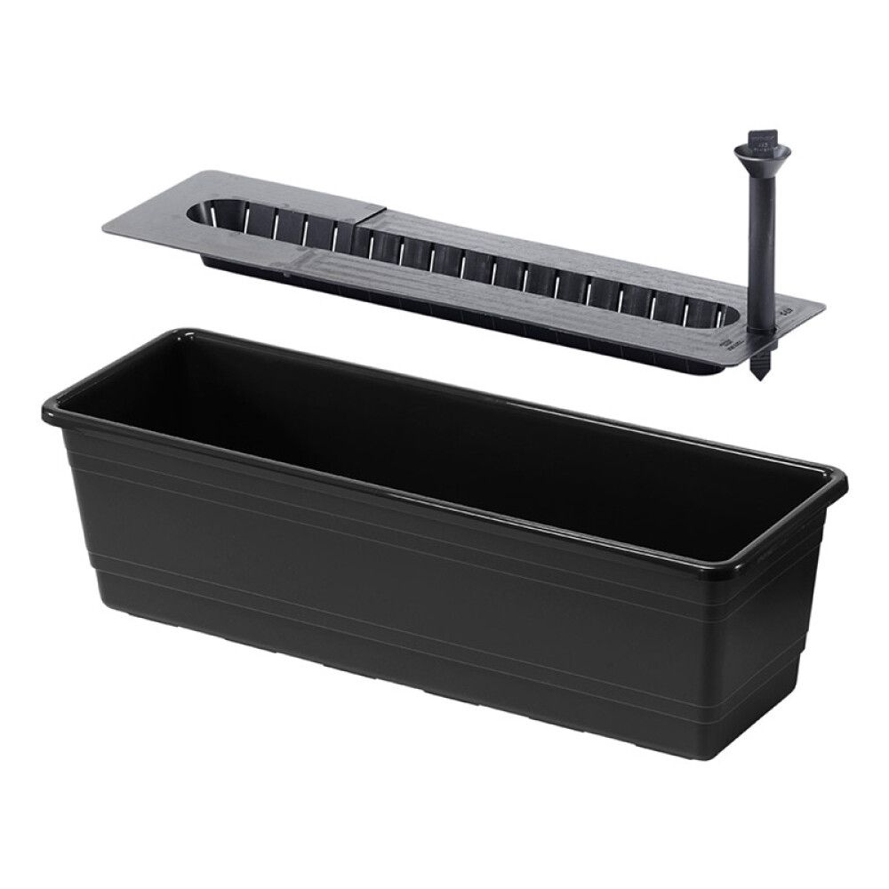 Rõdukast Orthex altkastmisega 55 cm, must