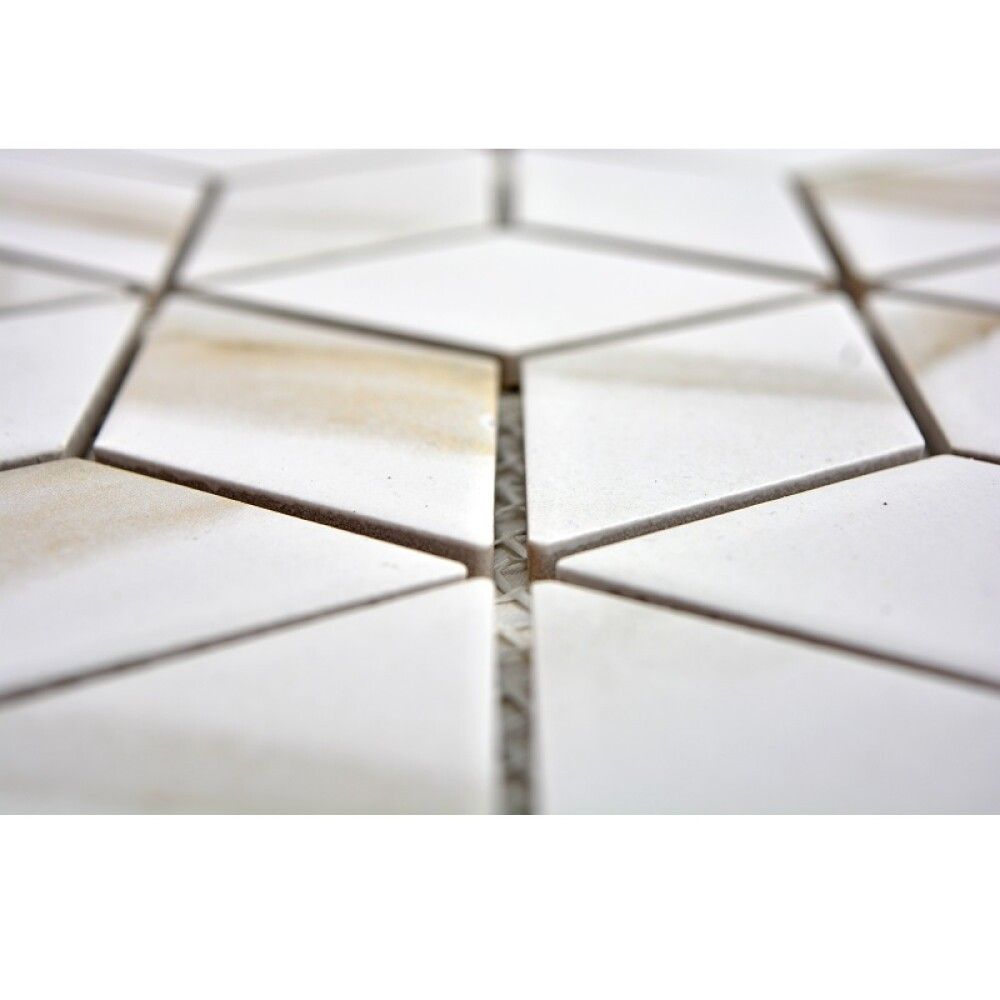Mosaiik Fliesen Diamant Calacatta 26,6 x 30,5 cm