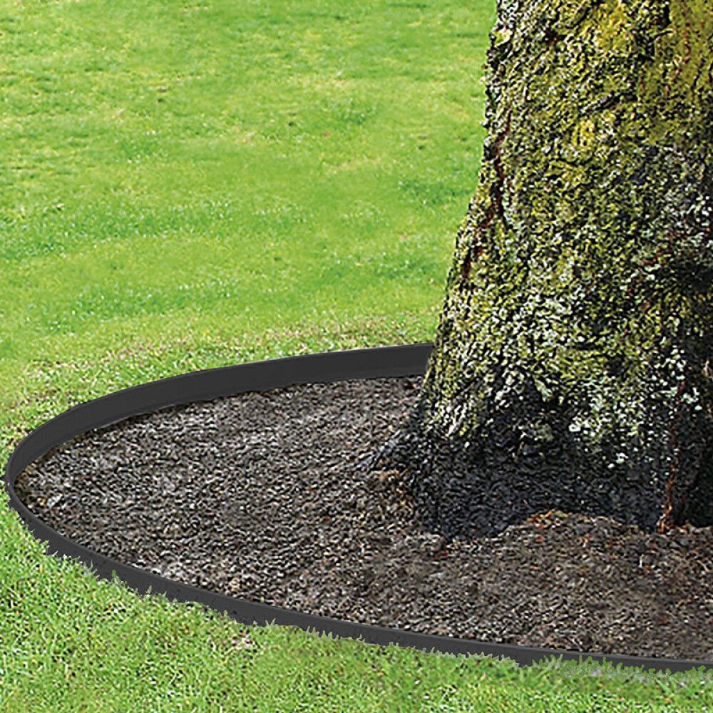 Lillepeenra piirded 4tk/pk, 13 x 118 cm, must