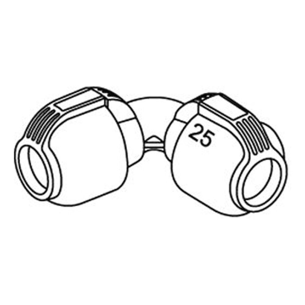 L-liitmik Gardena 25 mm
