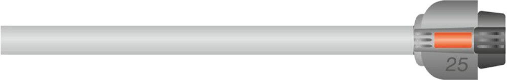 Lõpuliitmik Gardena 25 mm