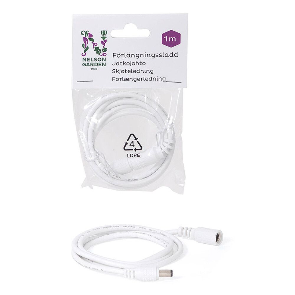 Jätkujuhe LED-valgustuliistule 1m