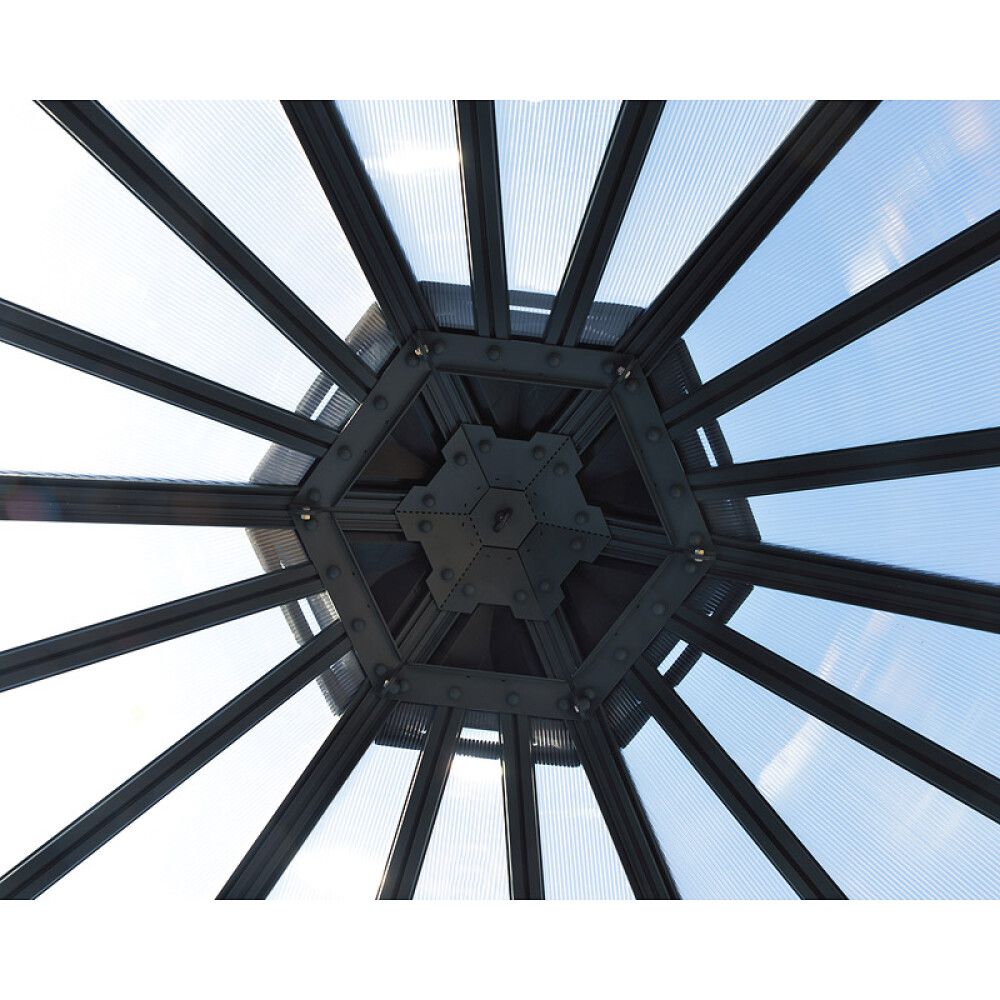 Kasvuhoone Palram-Canopia Oasis 8,6 m², hall