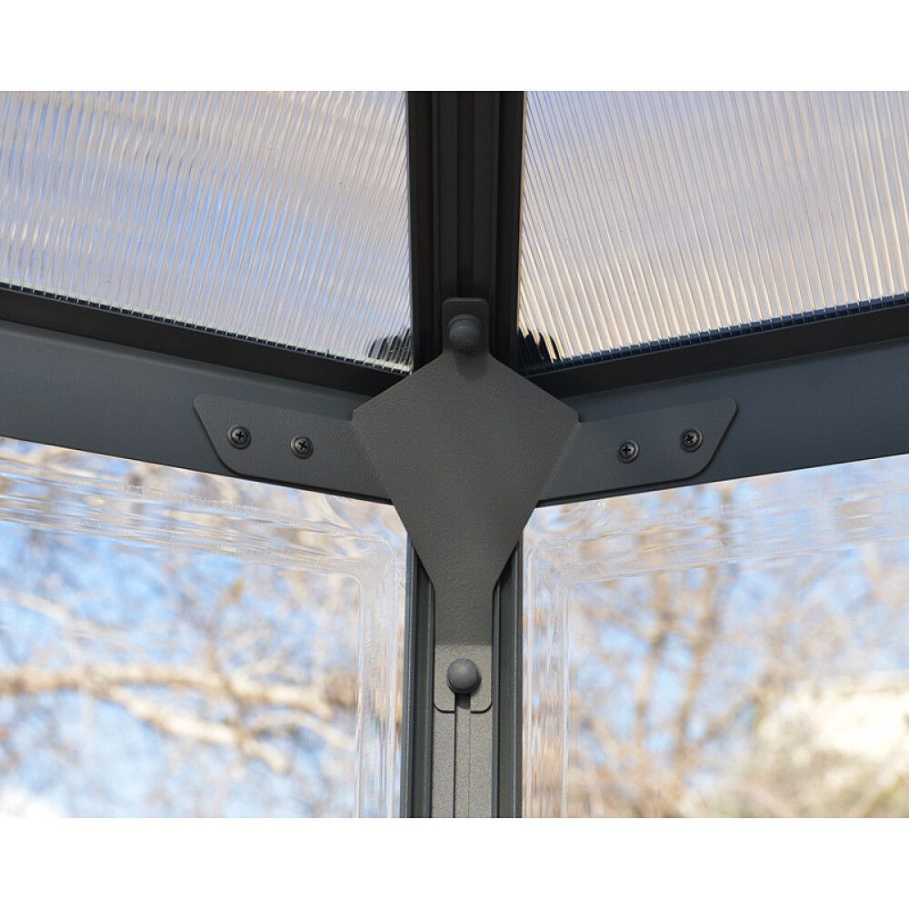 Kasvuhoone Palram-Canopia Oasis 8,6 m², hall