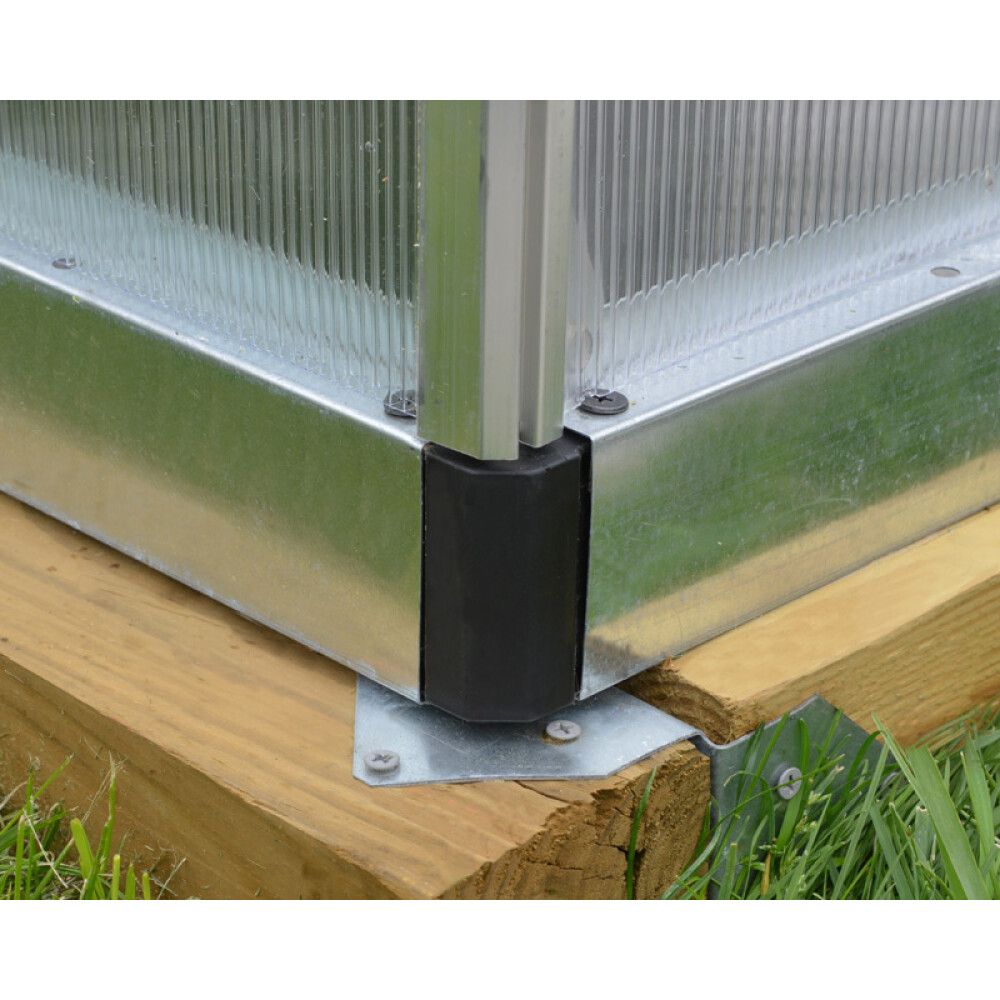 Kasvuhoone Palram-Canopia Bella 6 m², hõbedane