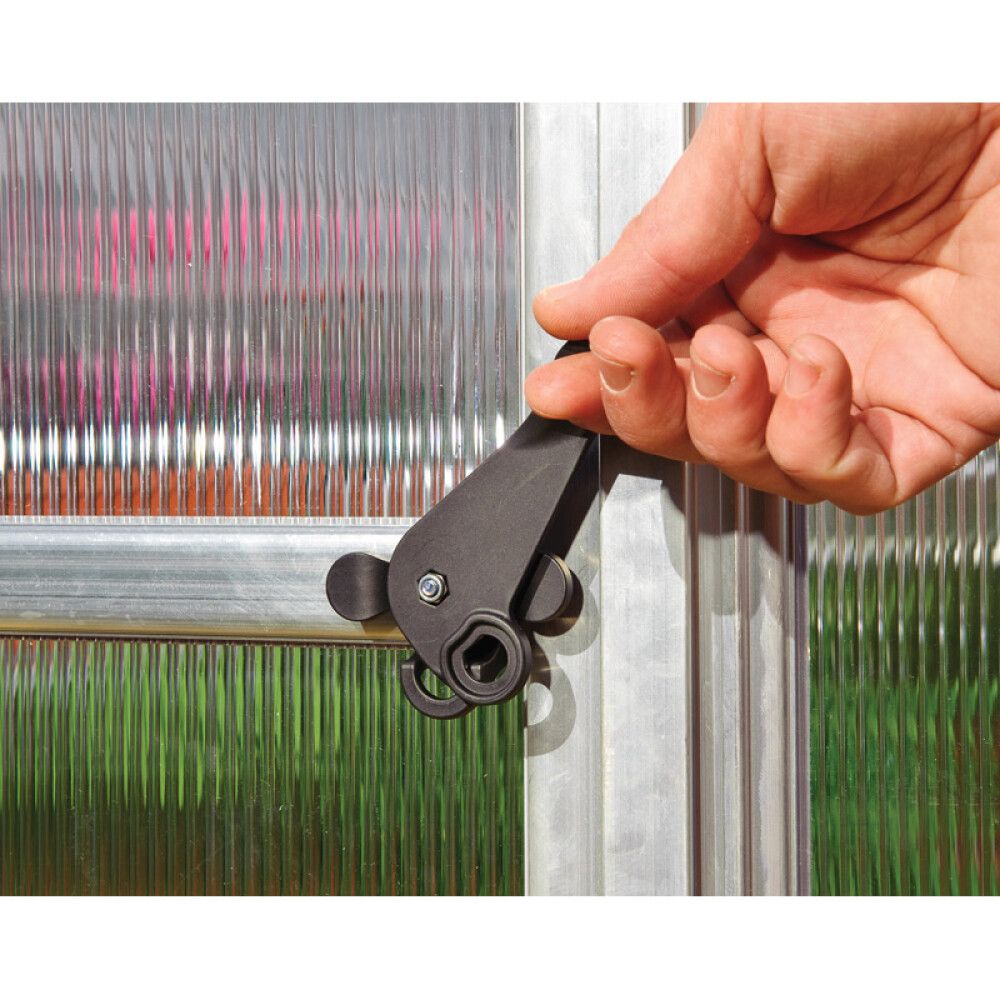 Kasvuhoone Palram-Canopia Bella 6 m², hõbedane