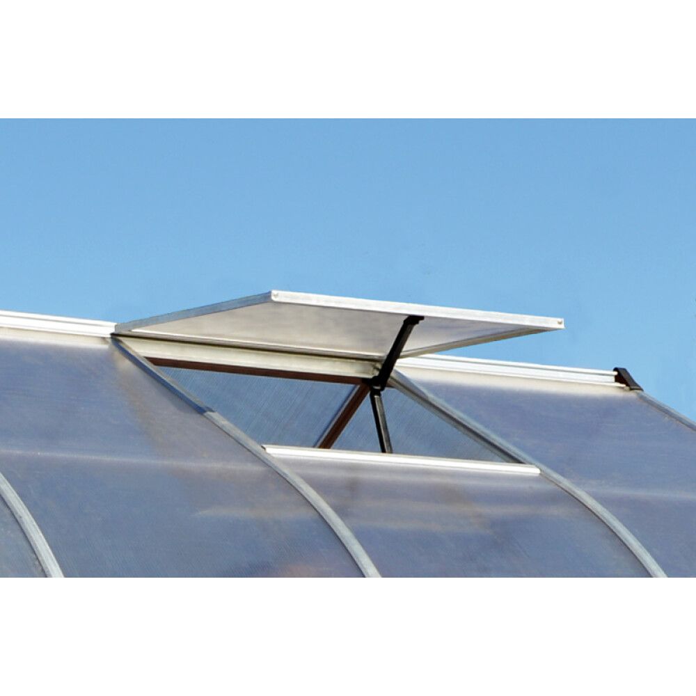 Kasvuhoone Palram-Canopia Bella 6 m², hõbedane