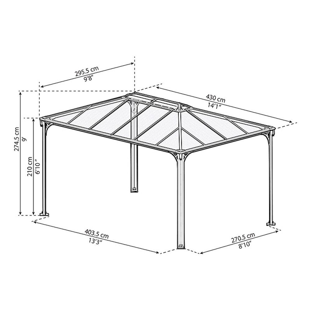 Aiapaviljon Martinique 4300