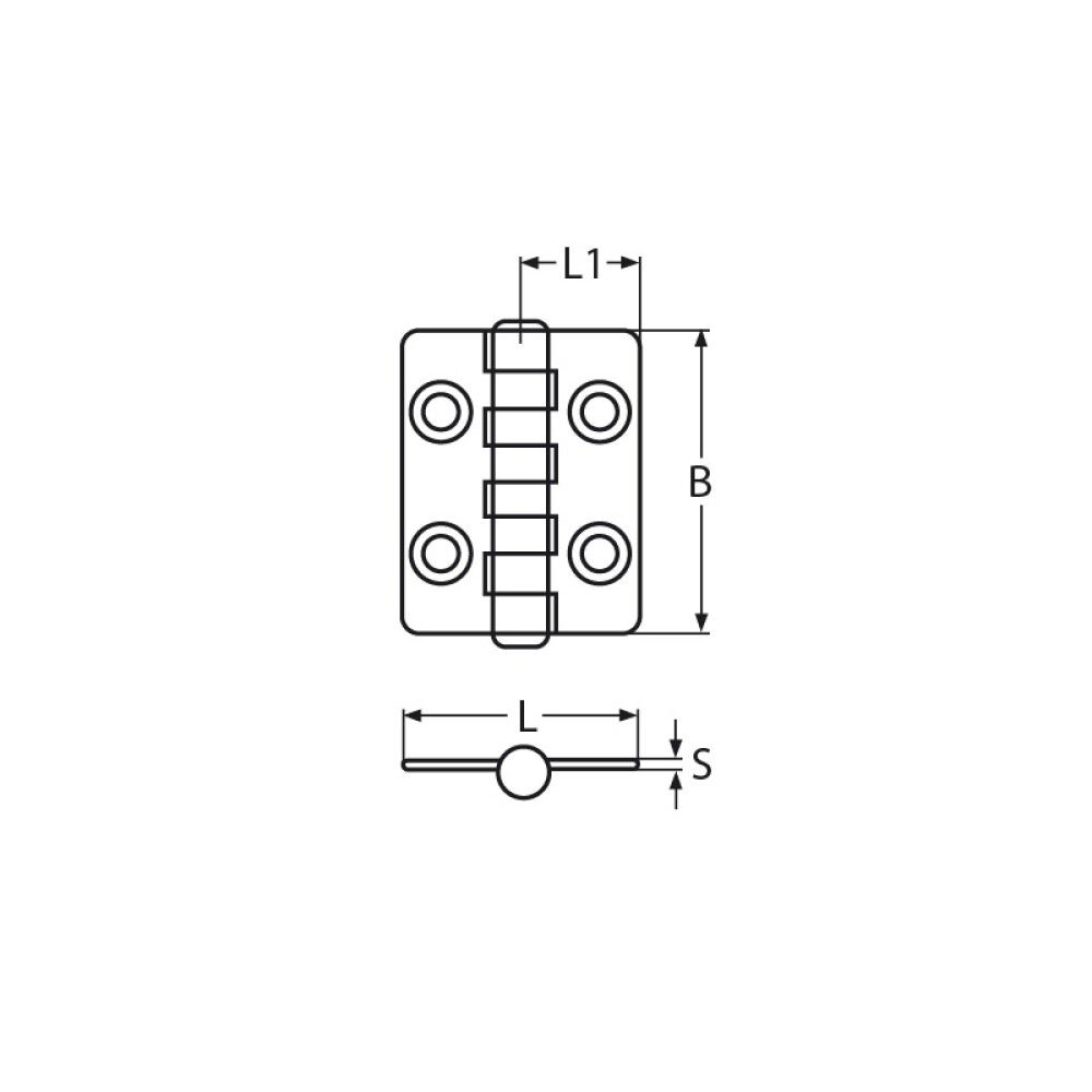 Hing Marinetech A2 30 x 40 mm