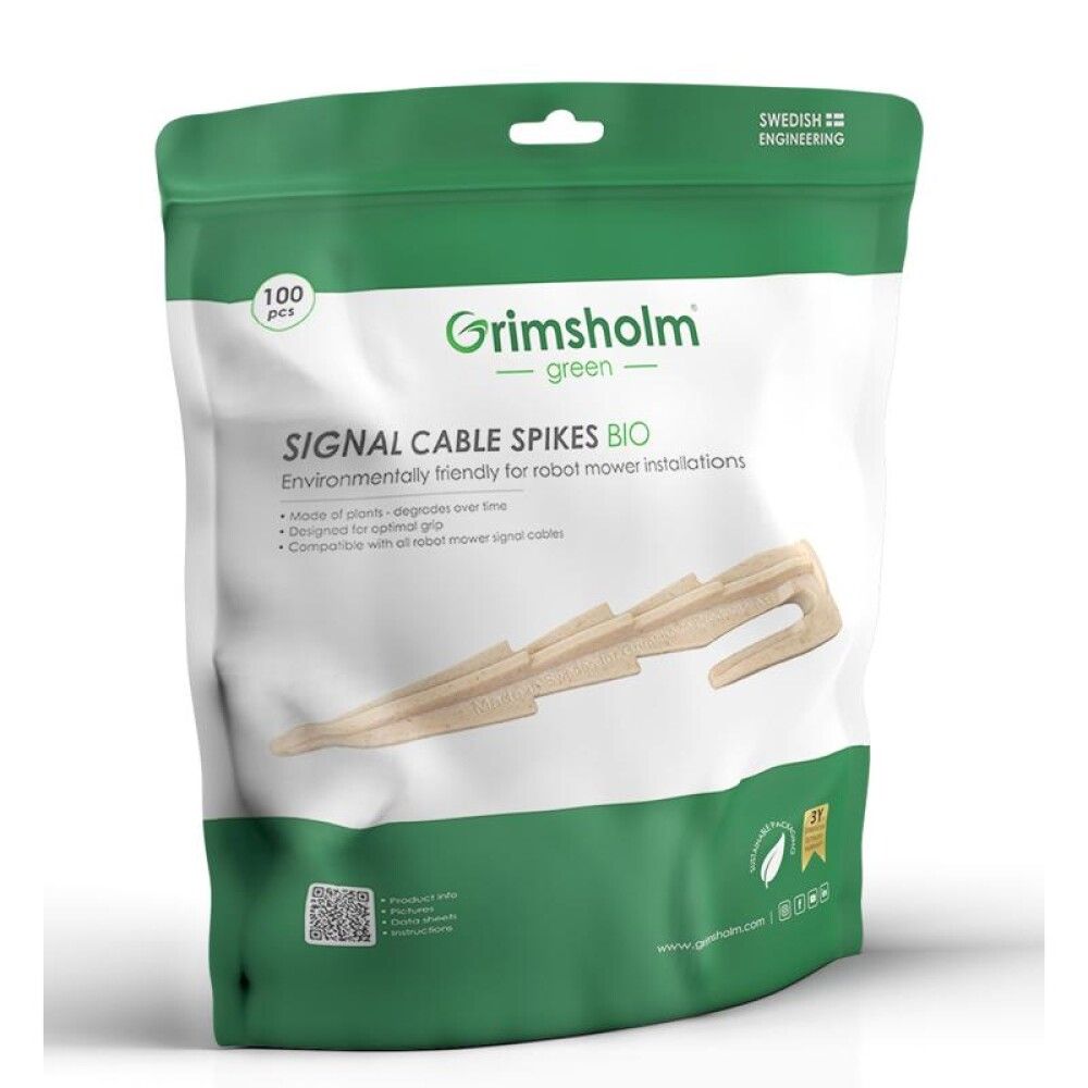 Kaabli piigid Grimsholm BIO, 100 tk