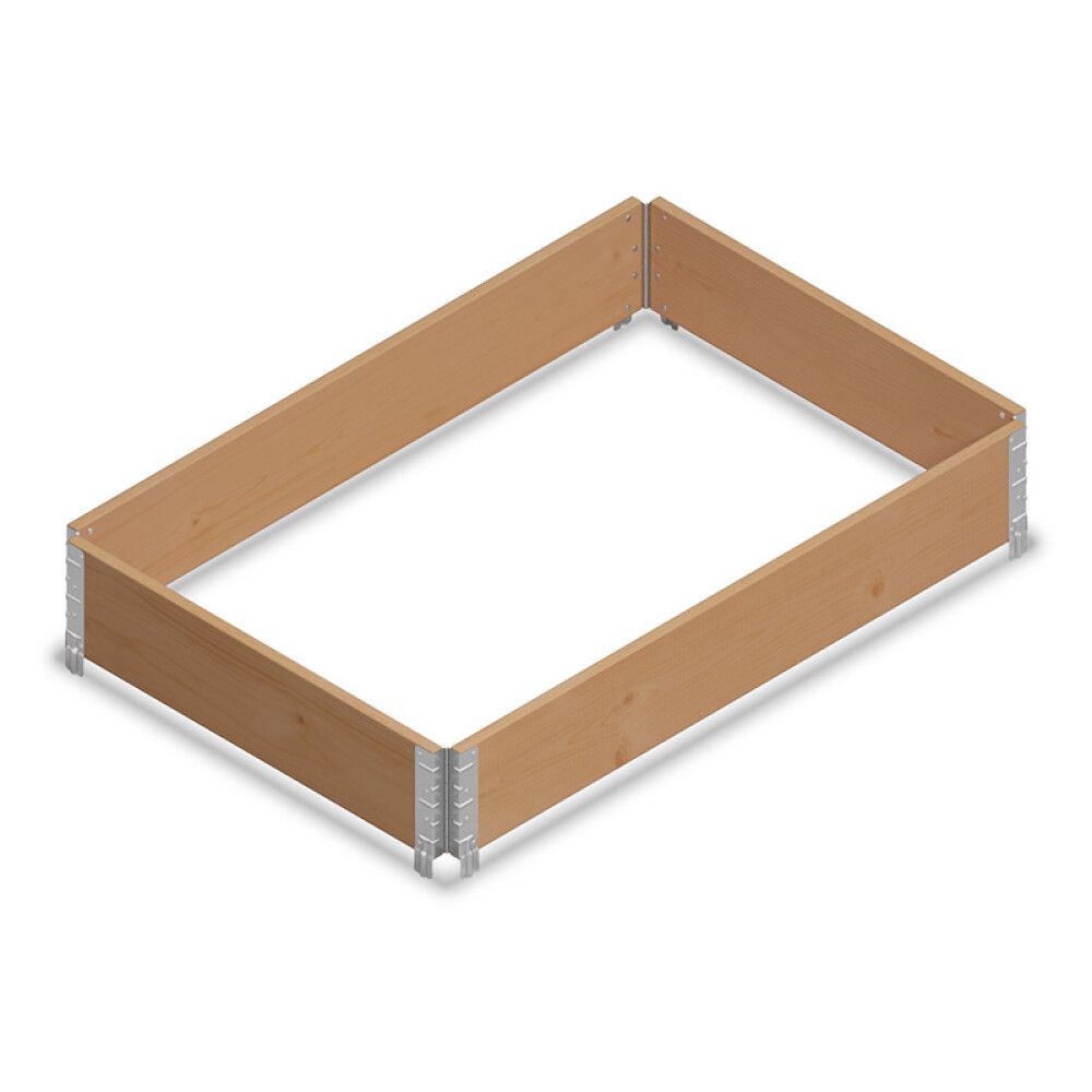 Istutuskast Gardol 120 x  80 x 20 cm,natural