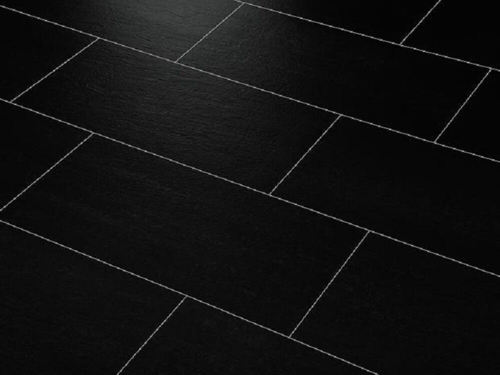 Põrandaplaat Futura Rustic must 30 x 60 cm