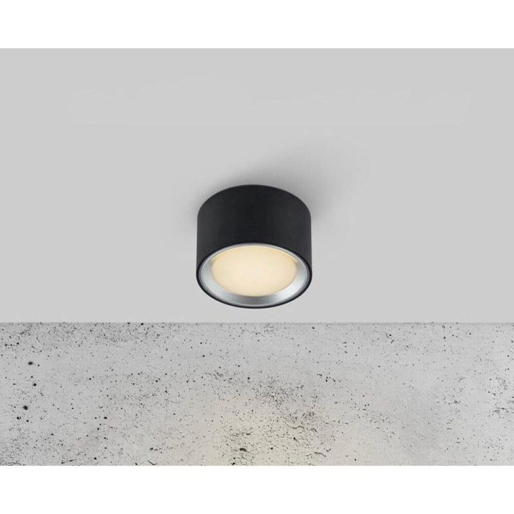 LED-kohtvalgusti Nordlux Fallon 6 cm must