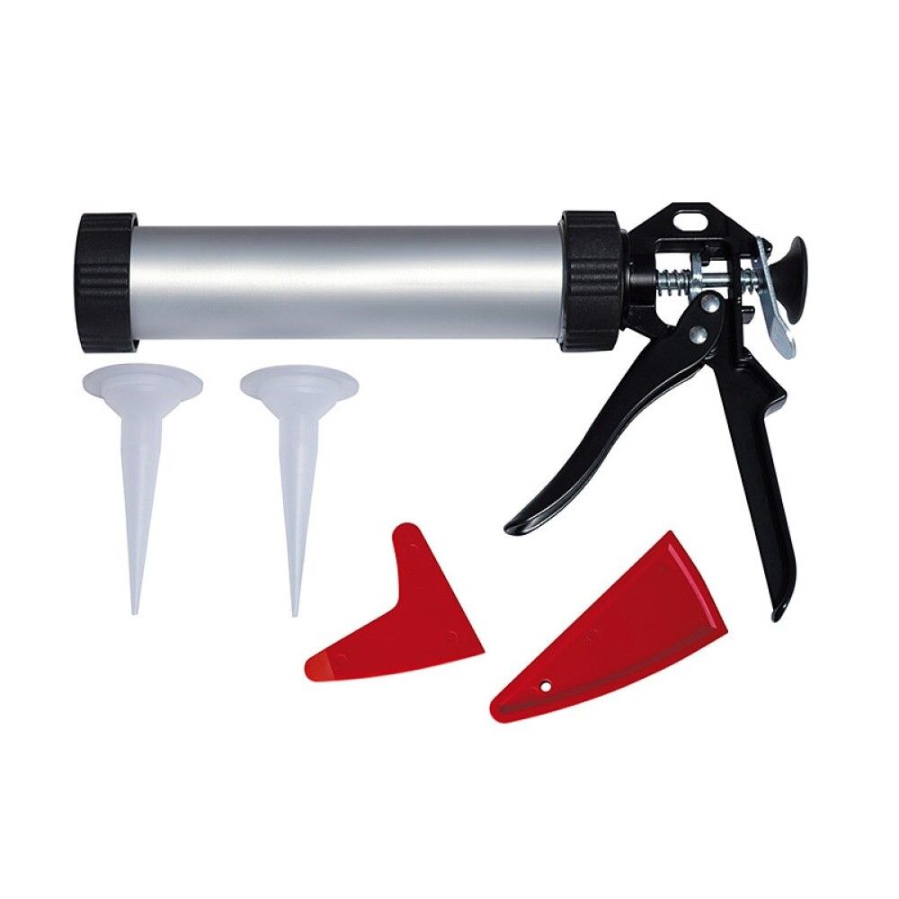 Silikoonpüstoli komplekt Alpha Tools