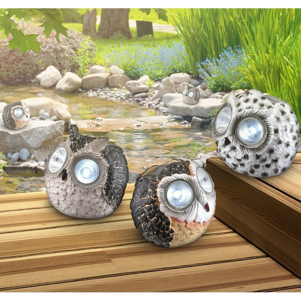 Päiksepatareiga valgusti Öökull