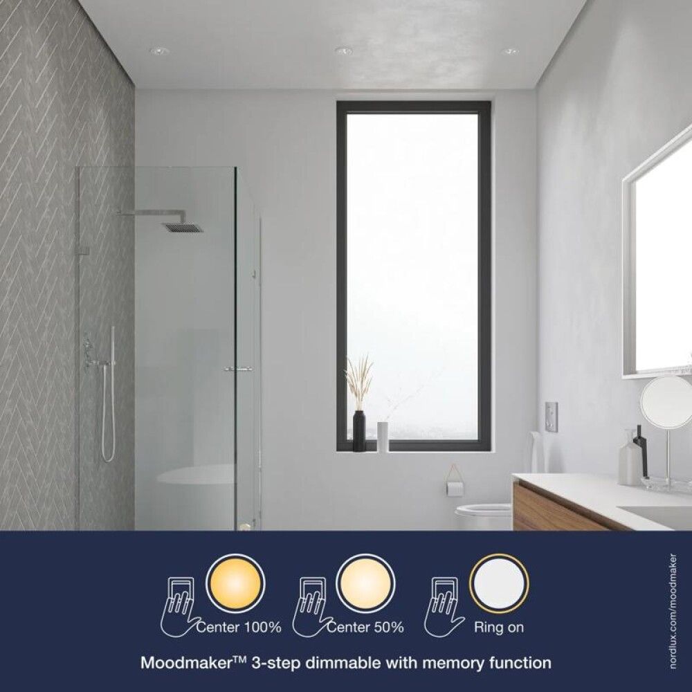 Süvistatav LED-kohtvalgusti Nordlux Alec valge