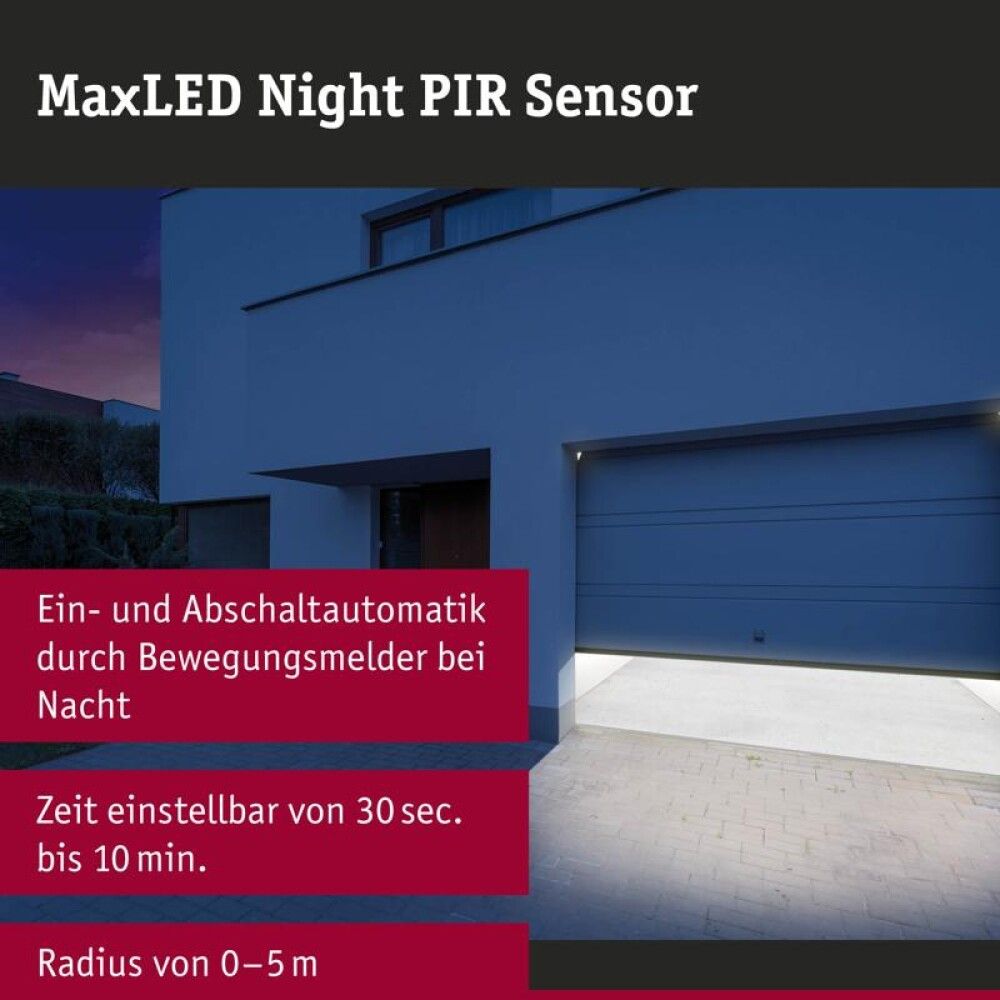 Liikumisandur Paulmann MaxLED Night