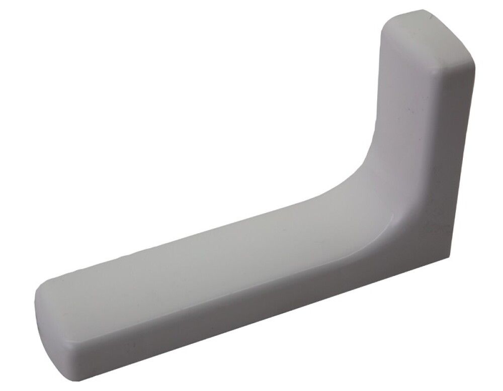 Riiulikandur 190 x 118 mm valge