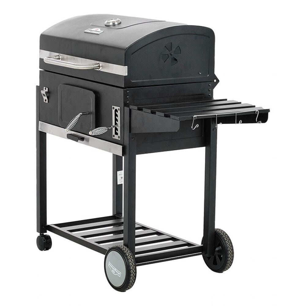 Söegrill Kingstone Black Angus must/hõbe