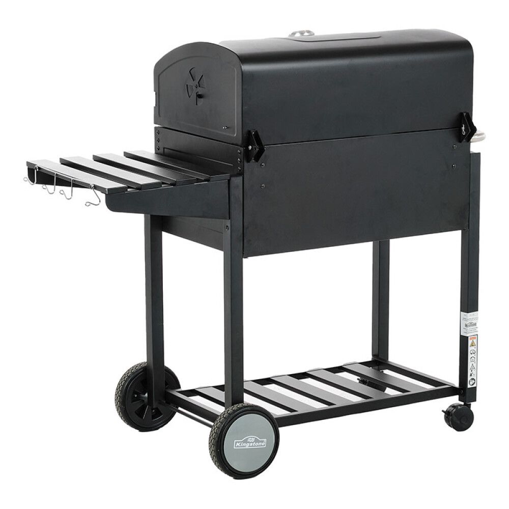 Söegrill Kingstone Black Angus must/hõbe