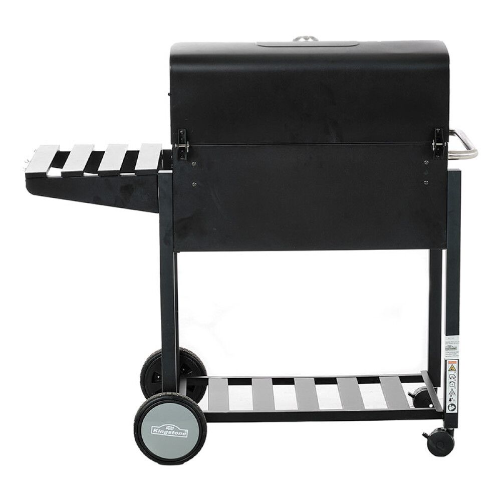 Söegrill Kingstone Black Angus must/hõbe